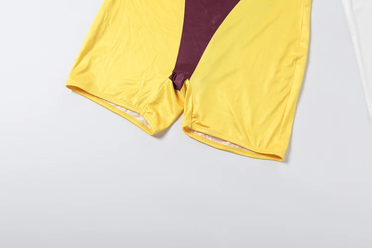 Color Blocking Romper
