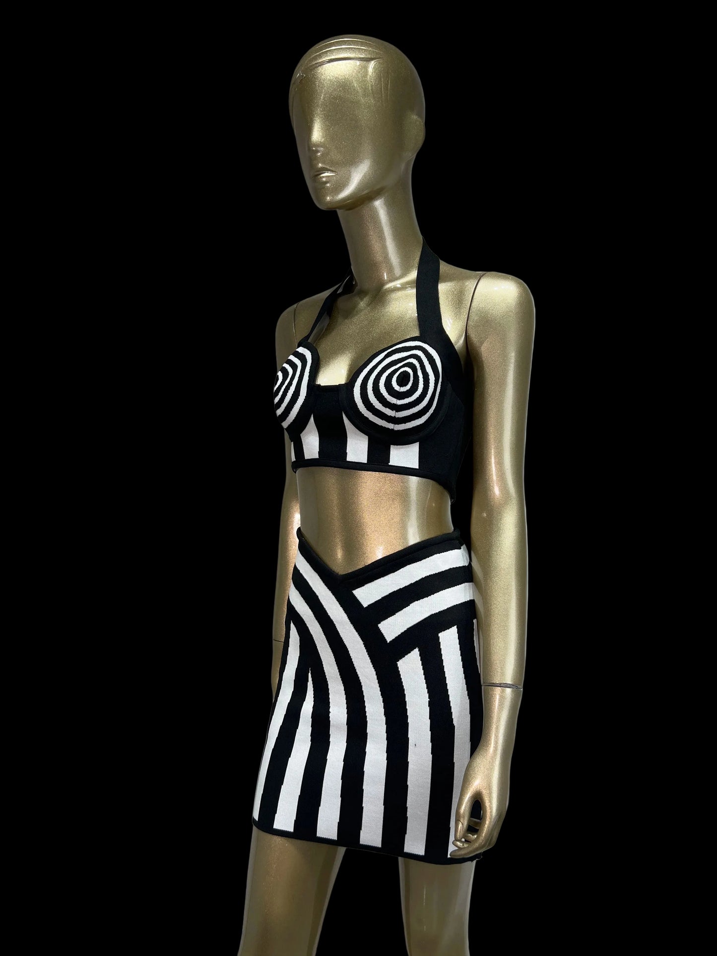 Theresa Bandage Skirt Set