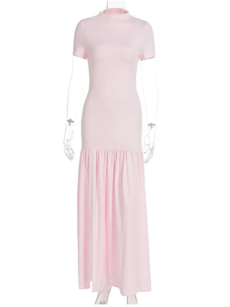 Yvana Ruffle Maxi Dress
