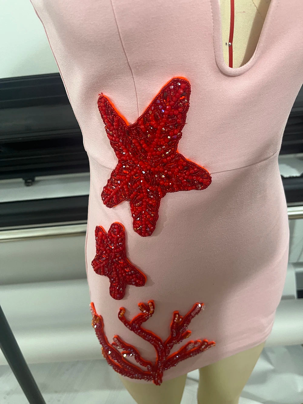 Star Shaped Mini Dress