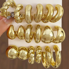 Chunky  Vintage Drop Earring