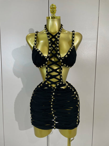 Robbin Backless Mini Dress