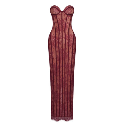 Kerry Corset Bustier Maxi Dress