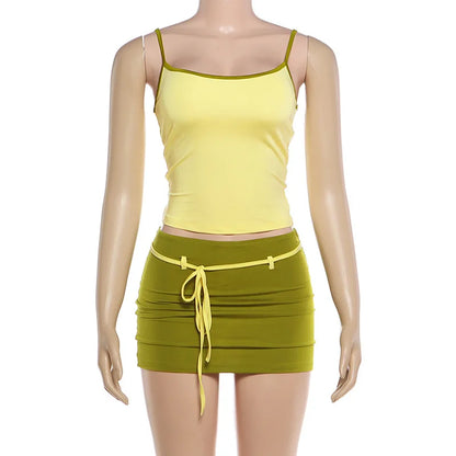 Tisha Mini Skirt Set