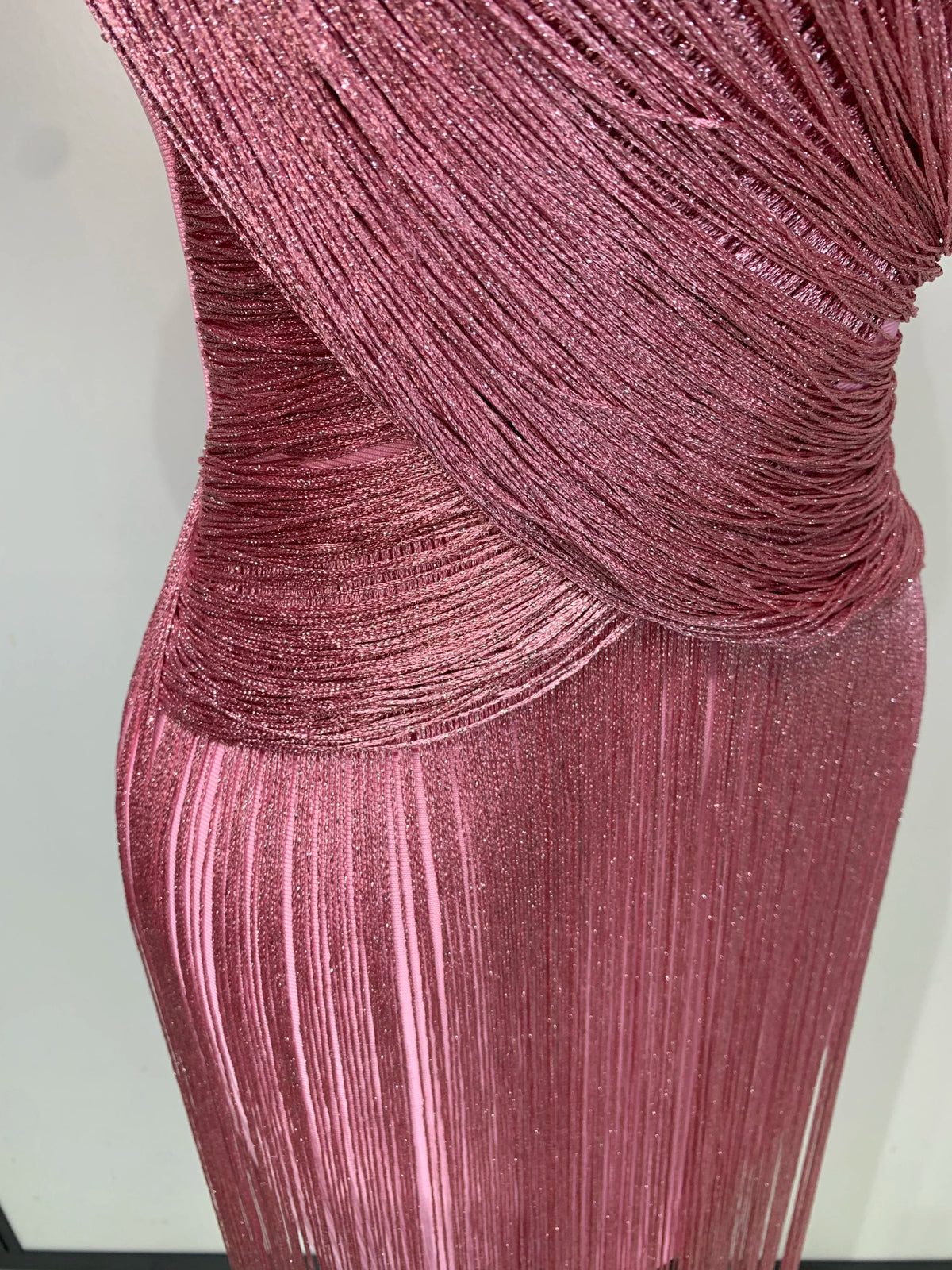 Izabella Tassel Bandage Maxi Dress