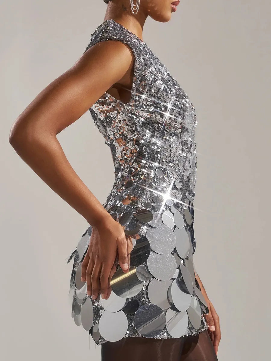 Soraya Sequins Mini Dress