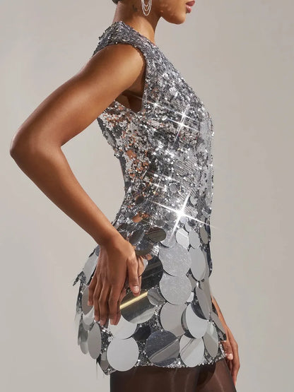 Soraya Sequins Mini Dress
