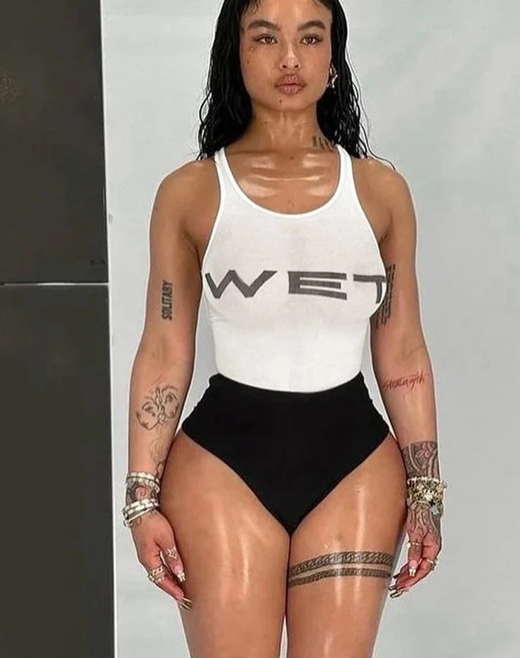 Wet Print Bodysuit