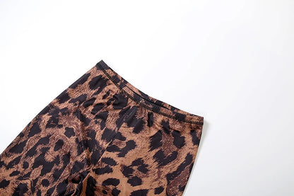 Wild Gyal Leopard Leggings Set