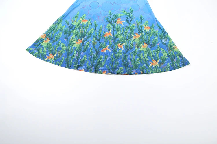 Olivia Fishtail Maxi Dress