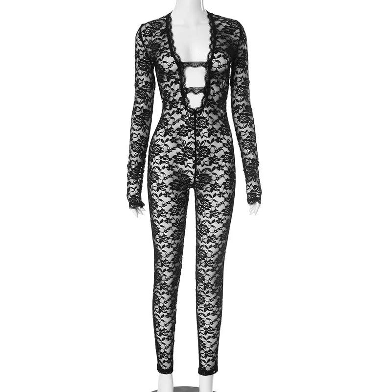 Lola Mesh Jumpsuit