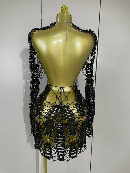 Metal Mini Dress