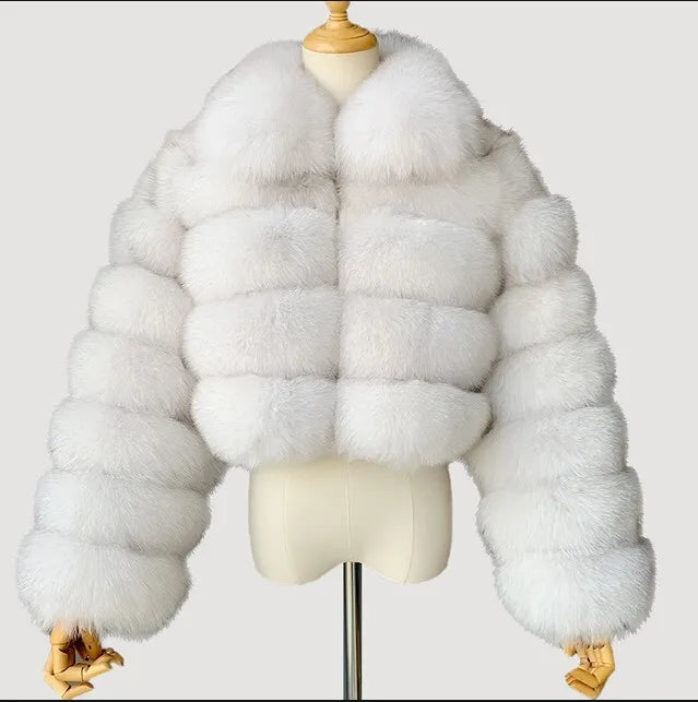 Lapel Fur Coat