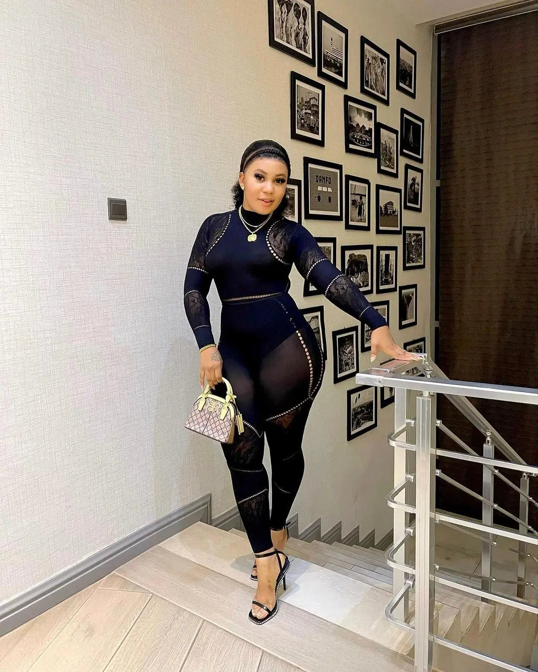 Carolyn Mesh Jumpsuit