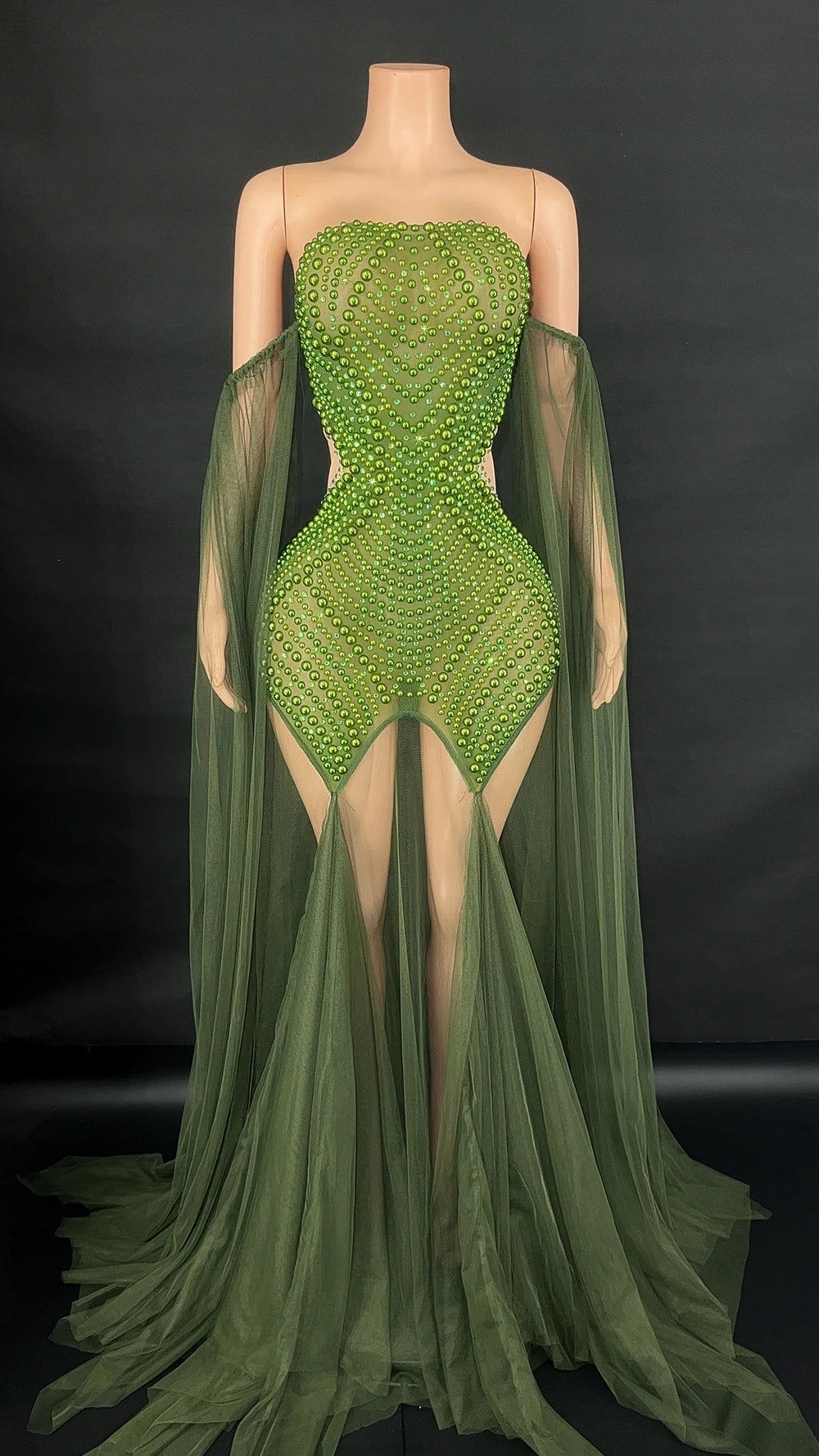 Helena Sheer Maxi Dress