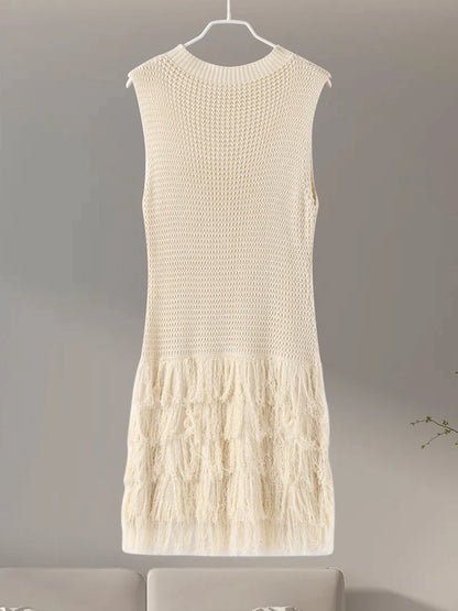 Judie Tassel Knit Dress