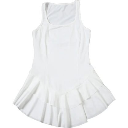 A Demand Ruffle Mini Dress