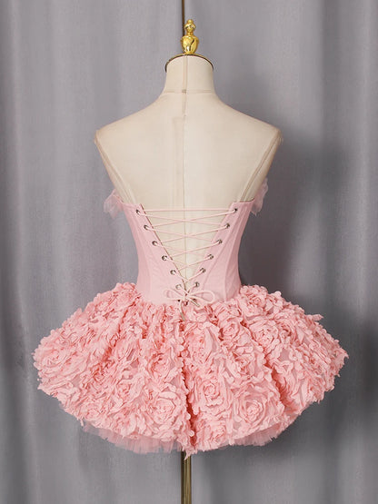 Princessa Floral Vorset Mini Dress