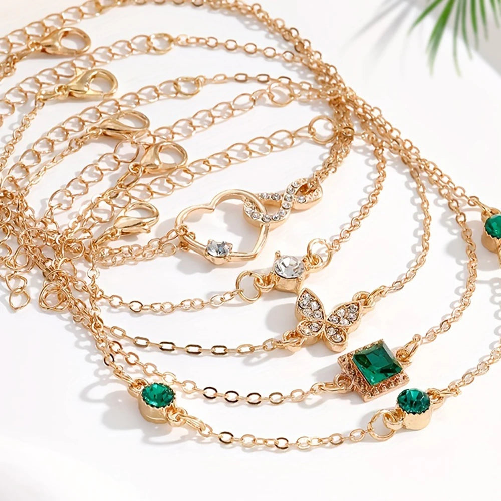 5pcs Vintage Bracelet Set