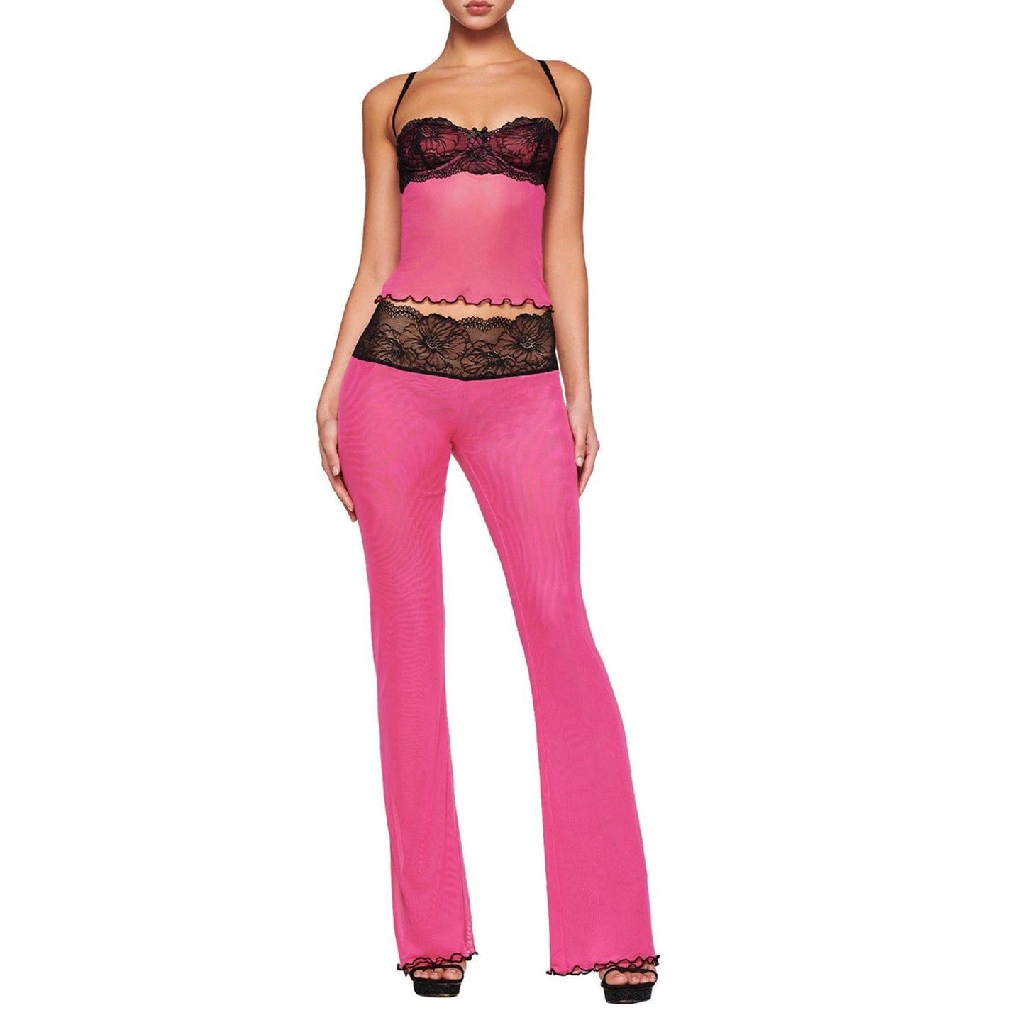 Virginia Mesh Pant Set