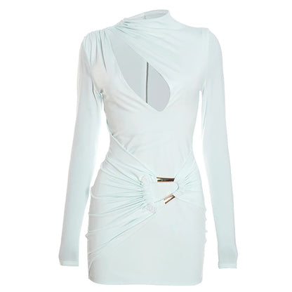 Anila Ruched Mini Dress