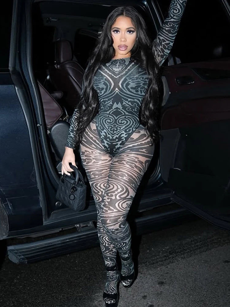 Nia Mesh Leggings Set