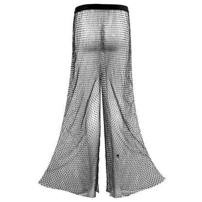 Sparkle Diamante Fishnet Trouser