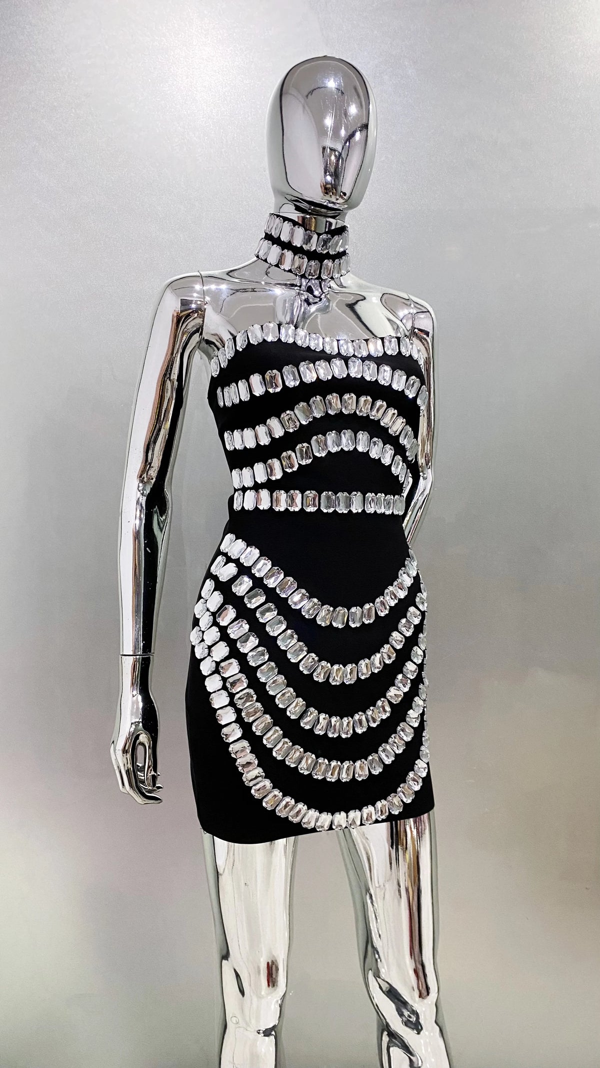 Crysta Bandage Mini Dress