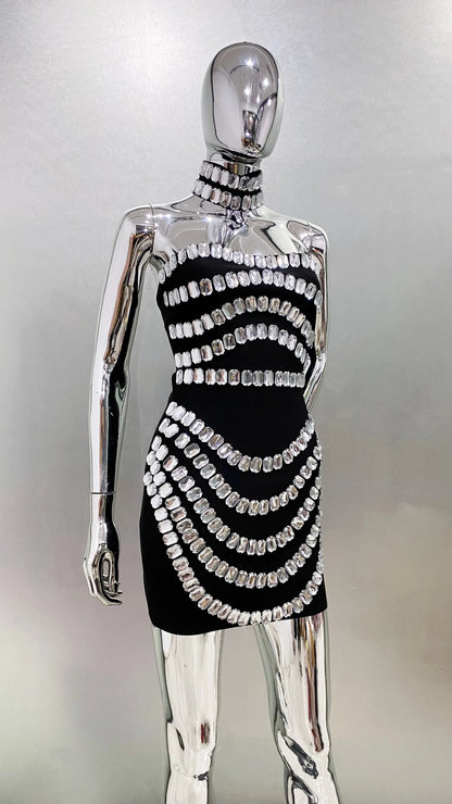 Crysta Bandage Mini Dress