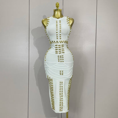 Hollywood Bandage Midi Dress