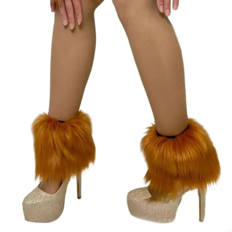 Fur Fuzzy Leg Warmer