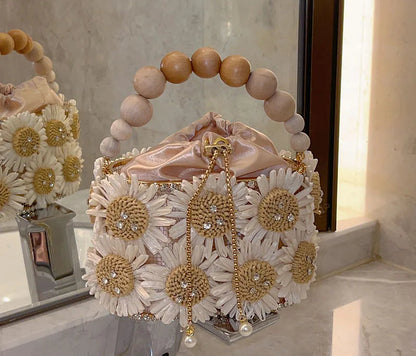 Daisy Bucket Handbag