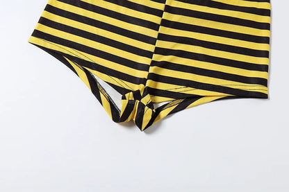 Linda Stripe Short Set