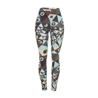 Geometric Print Pants Set
