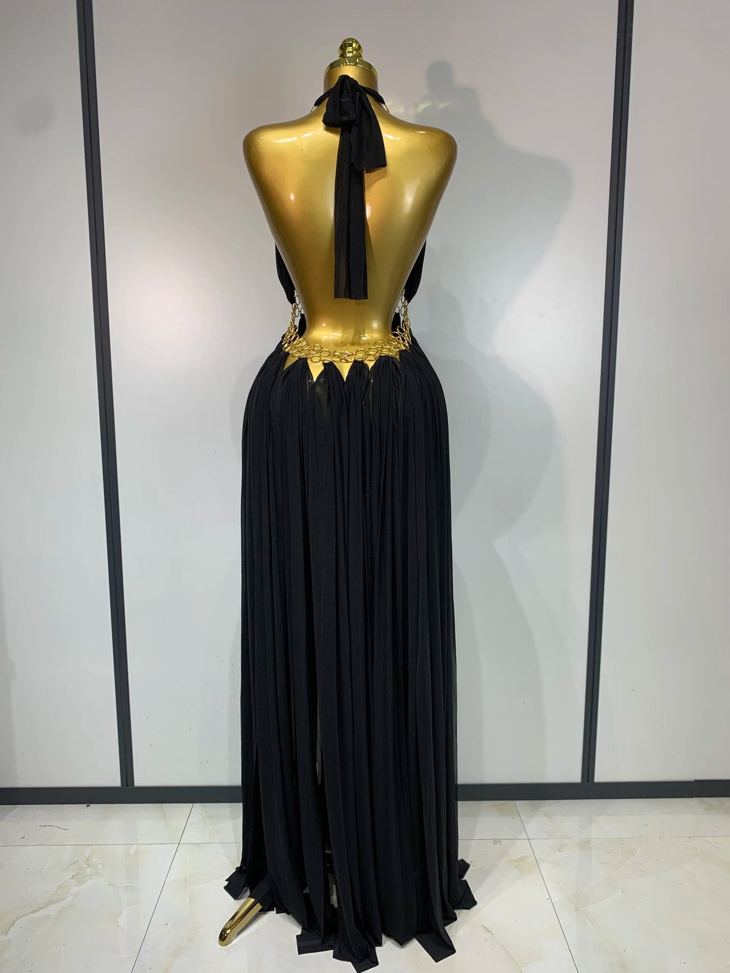 Celena Backless Maxi Dress