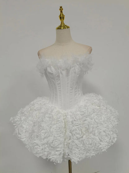 Princessa Floral Vorset Mini Dress