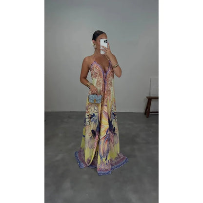 Tropical Maxi Dress