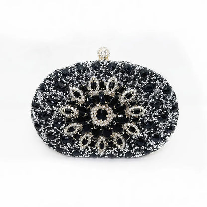 Luxury Crystal Clutch Bag