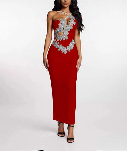 Anita Bodycon Bandage Maxi Dress