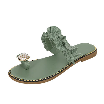 Pineapple Pearl Bohemian Sandals