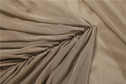 Lourdie Ruched Maxi Dress
