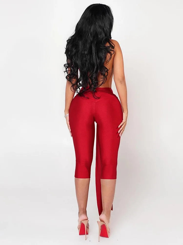 Wanda Backless Romper