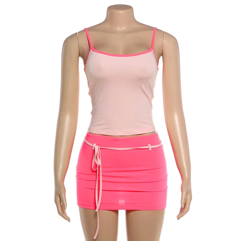 Tisha Mini Skirt Set