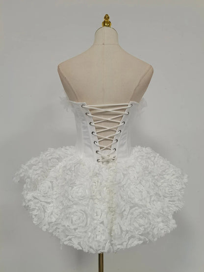 Princessa Floral Vorset Mini Dress