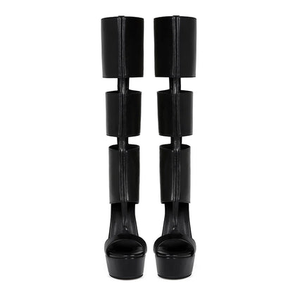 Icon Platform High Heel Boots