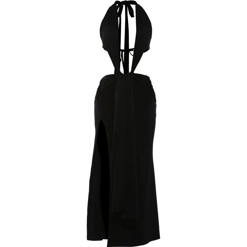 Desha Side Split Maxi Dress