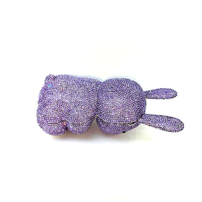 Bunny Diamond Clutch Bag