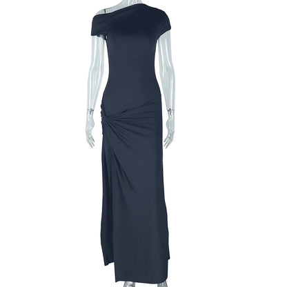 Louise Pleated Maxi Dress