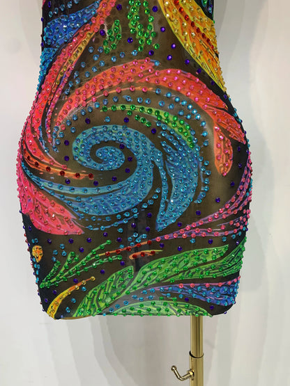 Vibrant Mini Dress