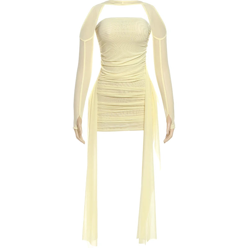 Daisy Ruched Bodycon Dress